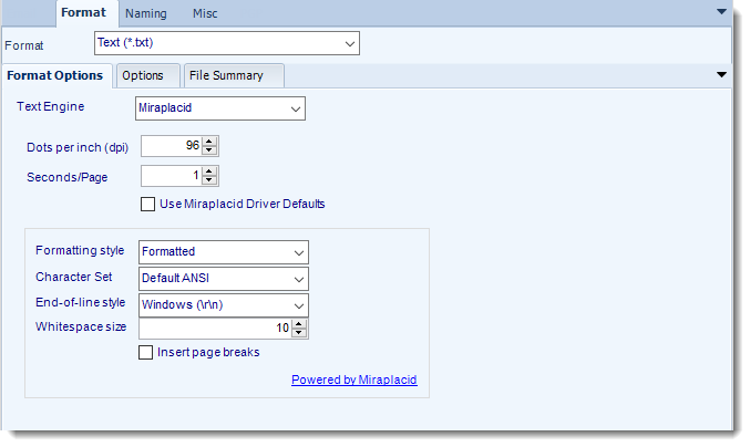 Exporting SSRS Reports to Text format using SQL-RD.
