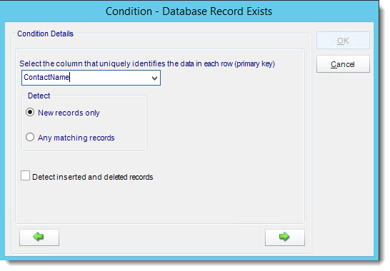 Crystal Reports: Condition Type Wizard in Event Based Schedule in CRD.