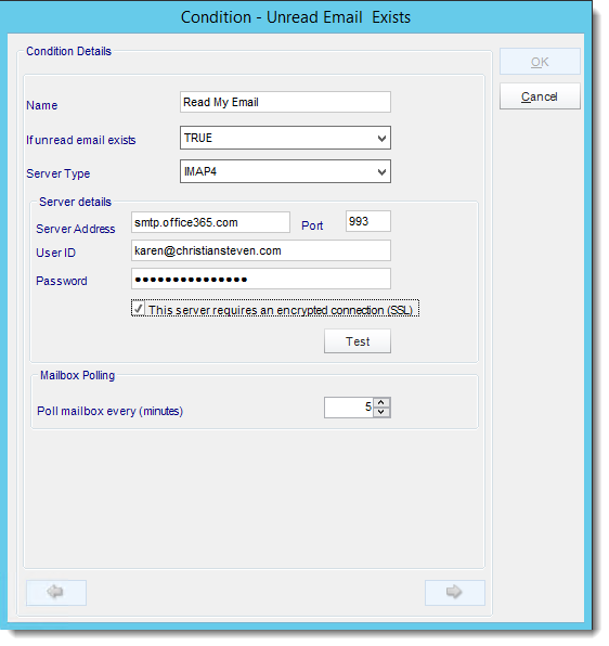 Crystal Reports: Condition Type Wizard in Event Based Schedule in CRD.