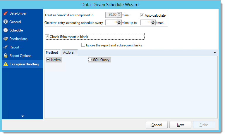 How Do I Use Data-driven Schedules For Crystal Reports In Crd?