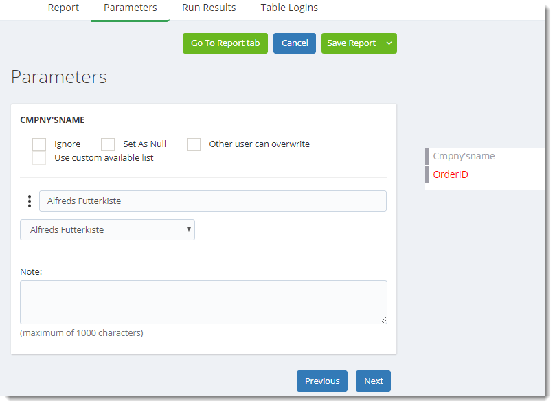 KPI's and Dashboards: Adding Crystal Reports in a Gizmos in IntelliFront BI.