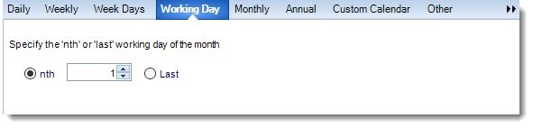 MS Access: Schedule Wizard in Package Schedule in MARS.