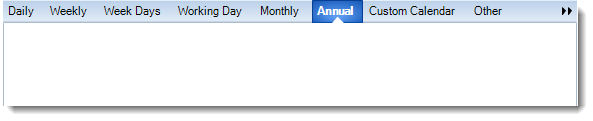 MS Access: Schedule Wizard in Package Schedule in MARS.