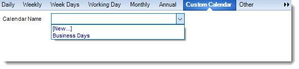 MS Access: Schedule Wizard in Package Schedule in MARS.