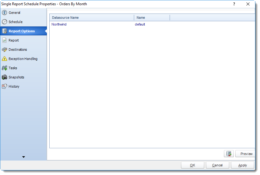 SSRS. Single Report Schedule Properties Wizard in SQL-RD