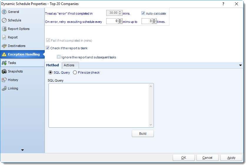SSRS. Dynamic Schedule Properties in SQL-RD