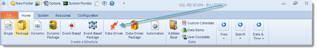 SSRS. SQL-RD Home Menu