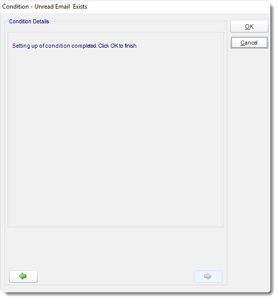MS Access: Unread Email is present Condition in MARS.