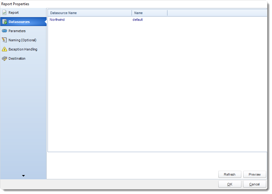 New SSRS Report Properties Wizard in Event Based Schedules in SQL-RD