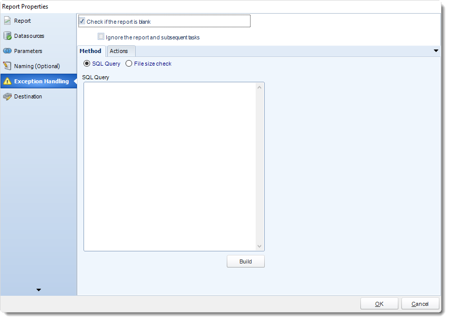 New SSRS Report Properties Wizard in Event Based Schedules in SQL-RD
