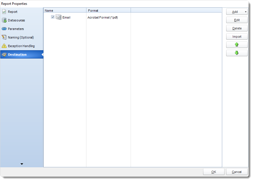 New SSRS Report Properties Wizard in Event Based Schedules in SQL-RD