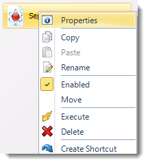 MS Access: Event Based Schedule Context Menu in MARS.