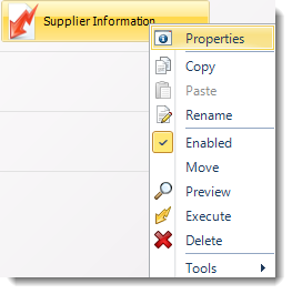 SSRS. Data Driven Schedule Context Menu in SQL-RD