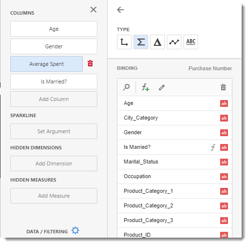 CKPI's and Dashboards: Creating Grid Visual Dashboard item in IntelliFront BI.