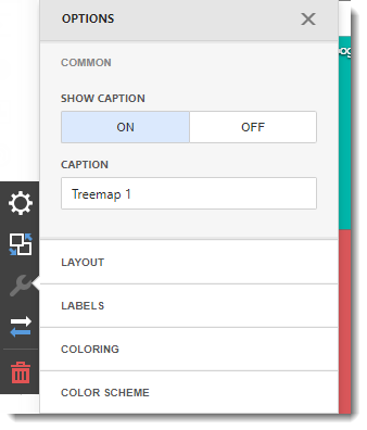 CKPI's and Dashboards: Creating Treemap Visual Dashboard item in IntelliFront BI.