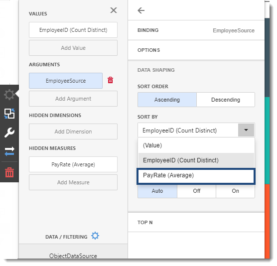 CKPI's and Dashboards: Creating Treemap Visual Dashboard item in IntelliFront BI.