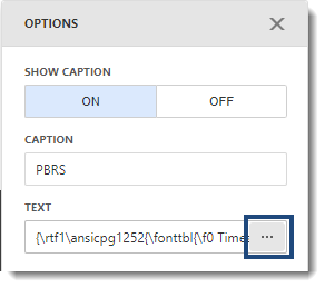 KPI's and Dashboards: Creating Text Box Dashboard item in IntelliFront BI.