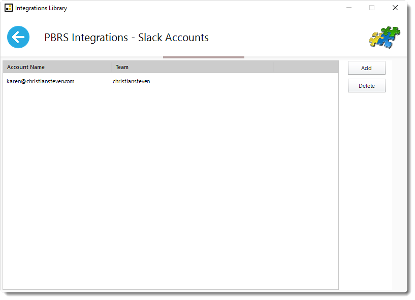 Power BI and SSRS. PBRS Integrations: Slack Accounts in PBRS.