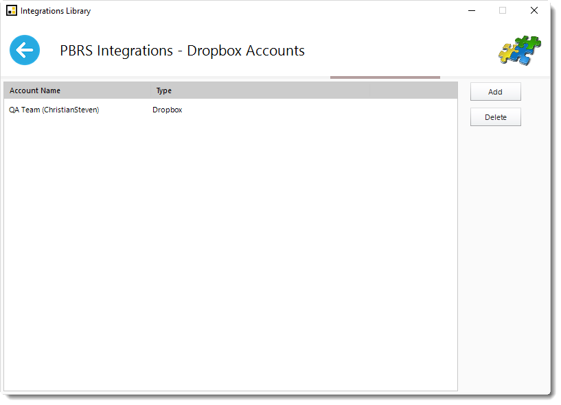 Power BI and SSRS. PBRS Integrations: Dropbox Accounts in PBRS.