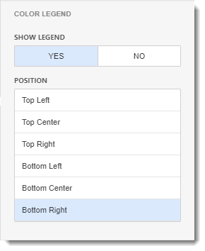 KPI's and Dashboards: Creating Choropleth Map Dashboard item in IntelliFront BI.