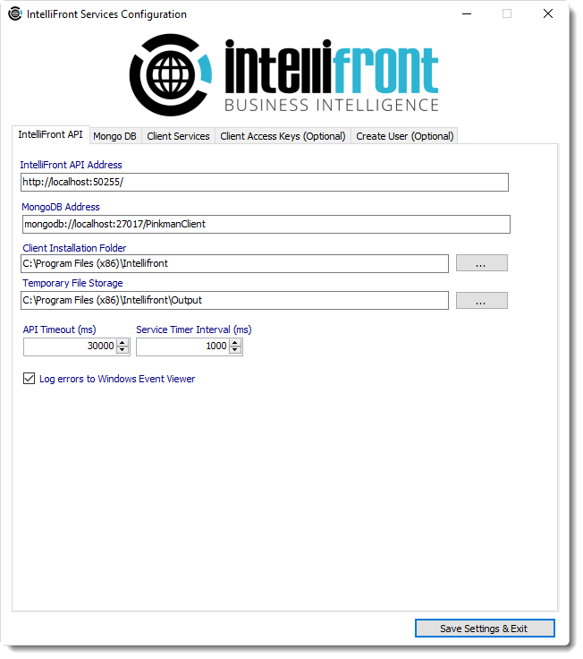 KPI's and Dashboards: Updating IntelliFront BI on your server. 