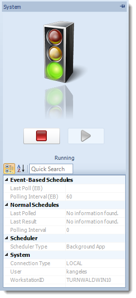 MS Access: MARS/Scheduler section in MARS.