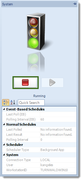 MS Access: MARS/Scheduler section in MARS.