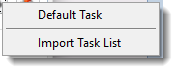 MS Access: Tasks wizard in Single Report Schedule Properties in MARS.