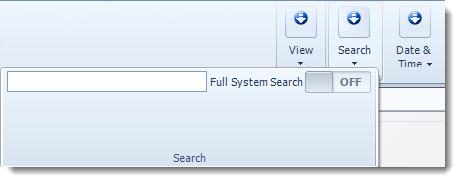 MS Access: Search bar in MARS.