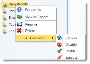 MS Access: Smart Folder Context Menu in MARS.