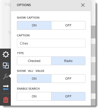 KPI's and Dashboards: Creating List Box Visual Dashboard item in IntelliFront BI.