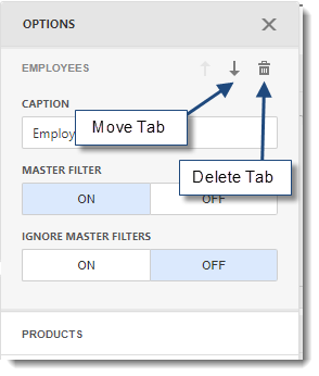 KPI's and Dashboards: Creating Tab Containers Dashboard item in IntelliFront BI.