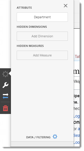 KPI's and Dashboards: Creating Web Visual Dashboard item in IntelliFront BI.