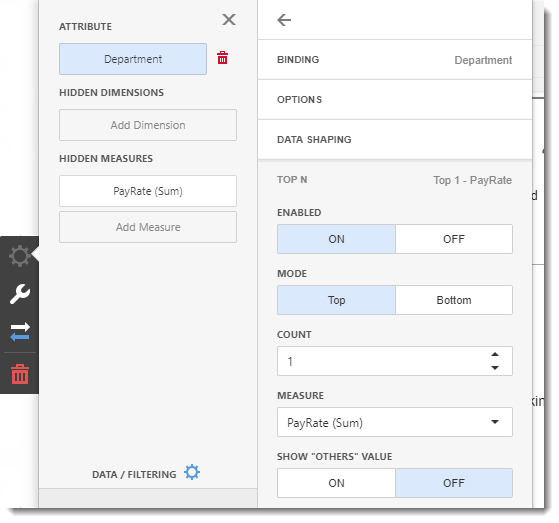 KPI's and Dashboards: Creating Web Visual Dashboard item in IntelliFront BI.