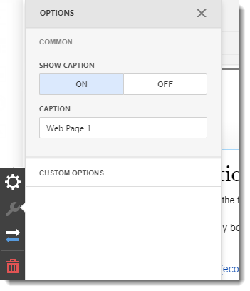 KPI's and Dashboards: Creating Web Visual Dashboard item in IntelliFront BI.