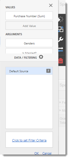 KPI's and Dashboards: Setting up Data Filtering in IntelliFront BI Dashboard.