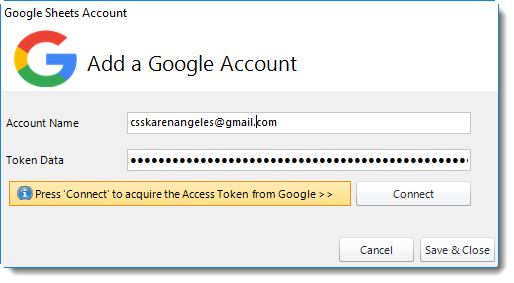 Power BI and SSRS. PBRS Integrations: Google Accounts in PBRS.