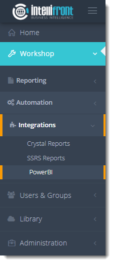 KPI's and Dashboards: Using Power BI in IntelliFront BI.