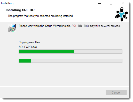 Welcome to the SQL-RD Setup Wizard: Installing SQL-RD