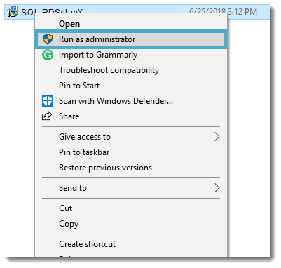 SSRS. Installing SQL-RD in your server.