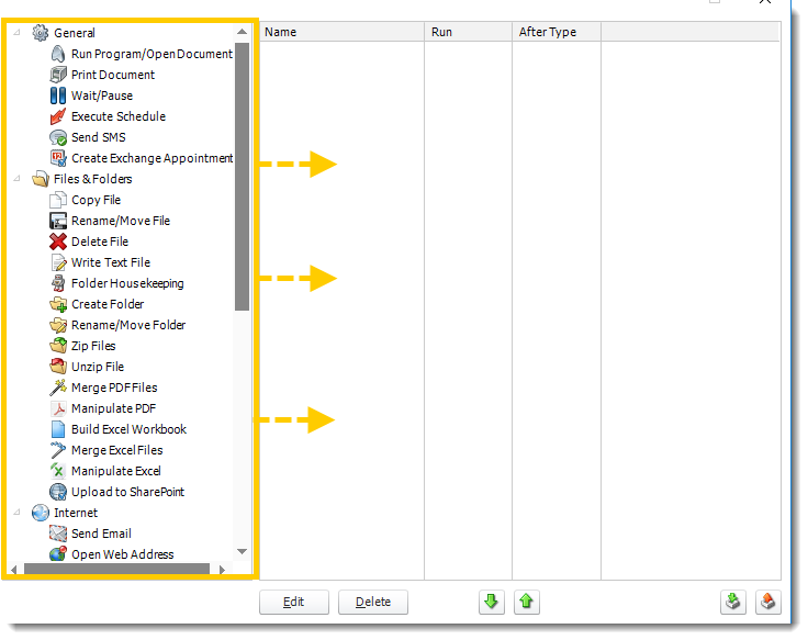 Power BI and SSRS. Default Tasks section in Options in PBRS