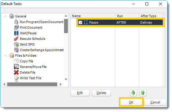 Power BI and SSRS. Default Tasks section in Options in PBRS