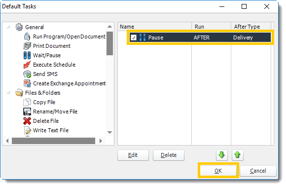 Power BI and SSRS. Default Tasks section in Options in PBRS