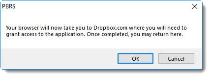 Power BI and SSRS. Taking to Dropbox pop-up in PBRS