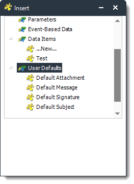 Power BI and SSRS. User Defaults Insert Menu in PBRS.