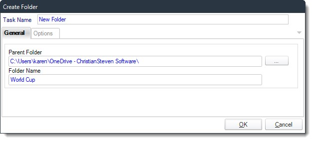 Power BI and SSRS. Create Folder Custom Tasks Wizard in PBRS.