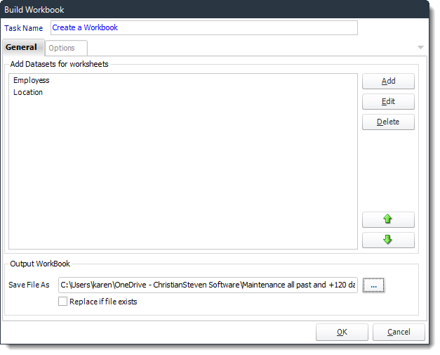 Power BI and SSRS. Build Excel Workbook Custom Tasks Wizard in PBRS.