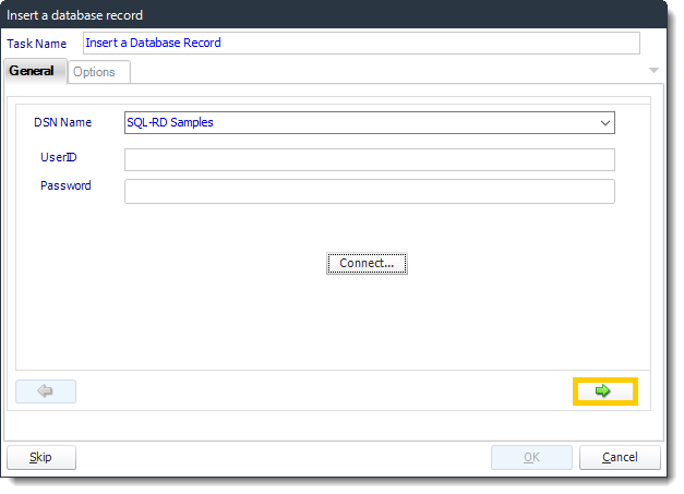Power BI and SSRS. Insert a record Custom Tasks Wizard in PBRS.