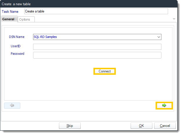 Power BI and SSRS. Create a table Custom Tasks Wizard in PBRS.