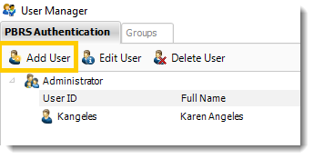 Power BI and SSRS. Adding user in User Manager in PBRS.